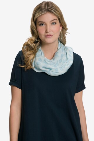 Ulla Popken Tube Scarf in Blue: front