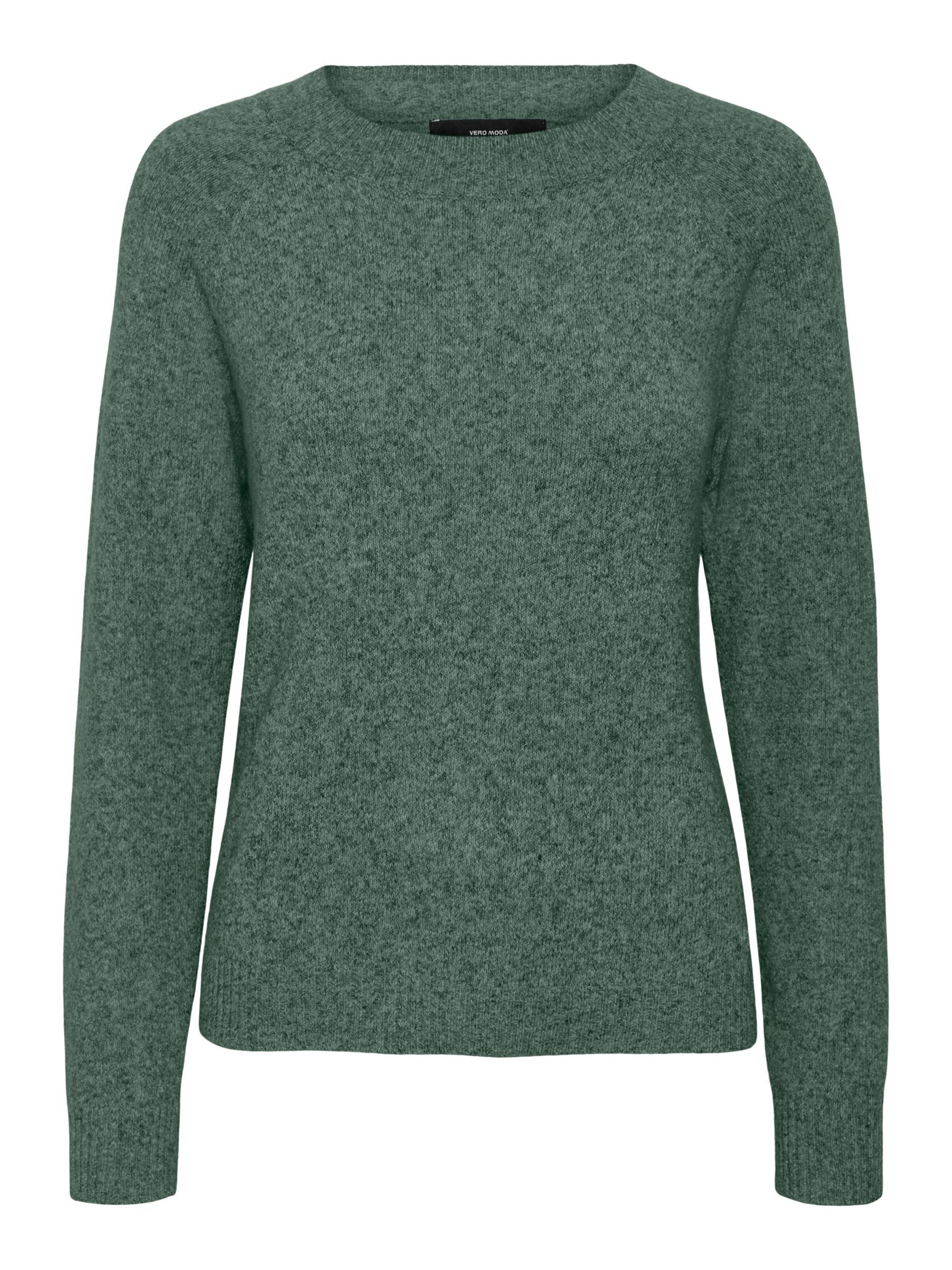 Pullover 'VMCDoffy' di Vero Moda Curve in verde: frontale