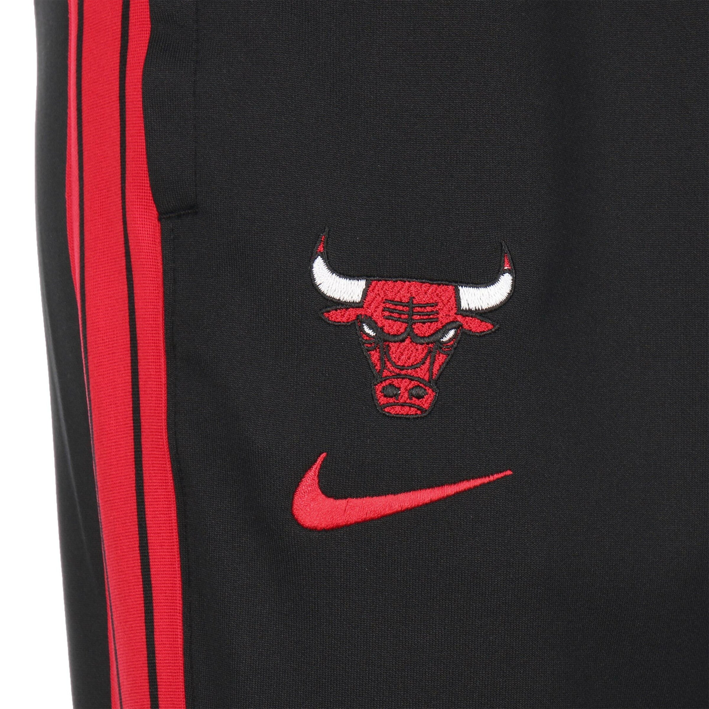 Männer Sportbekleidung NIKE Sporthose 'NBA Chicago Bulls' in Schwarz - GT67985