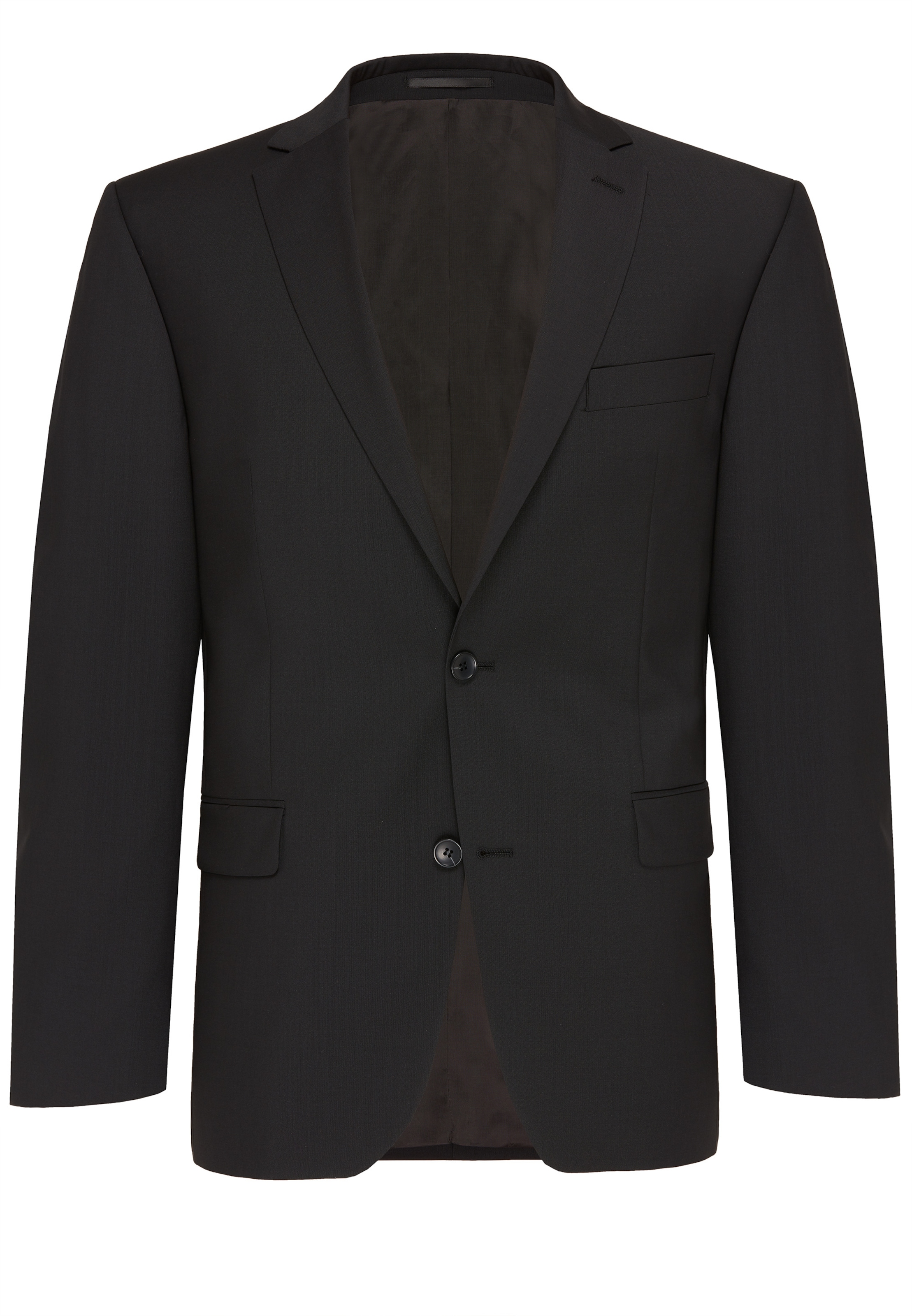 CARL GROSS Regular Fit Business-Sakko 'B-Tobias' in Schwarz: Vorderseite