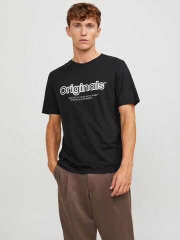 T-Shirt 'LAKEWOOD' JACK & JONES en noir : devant