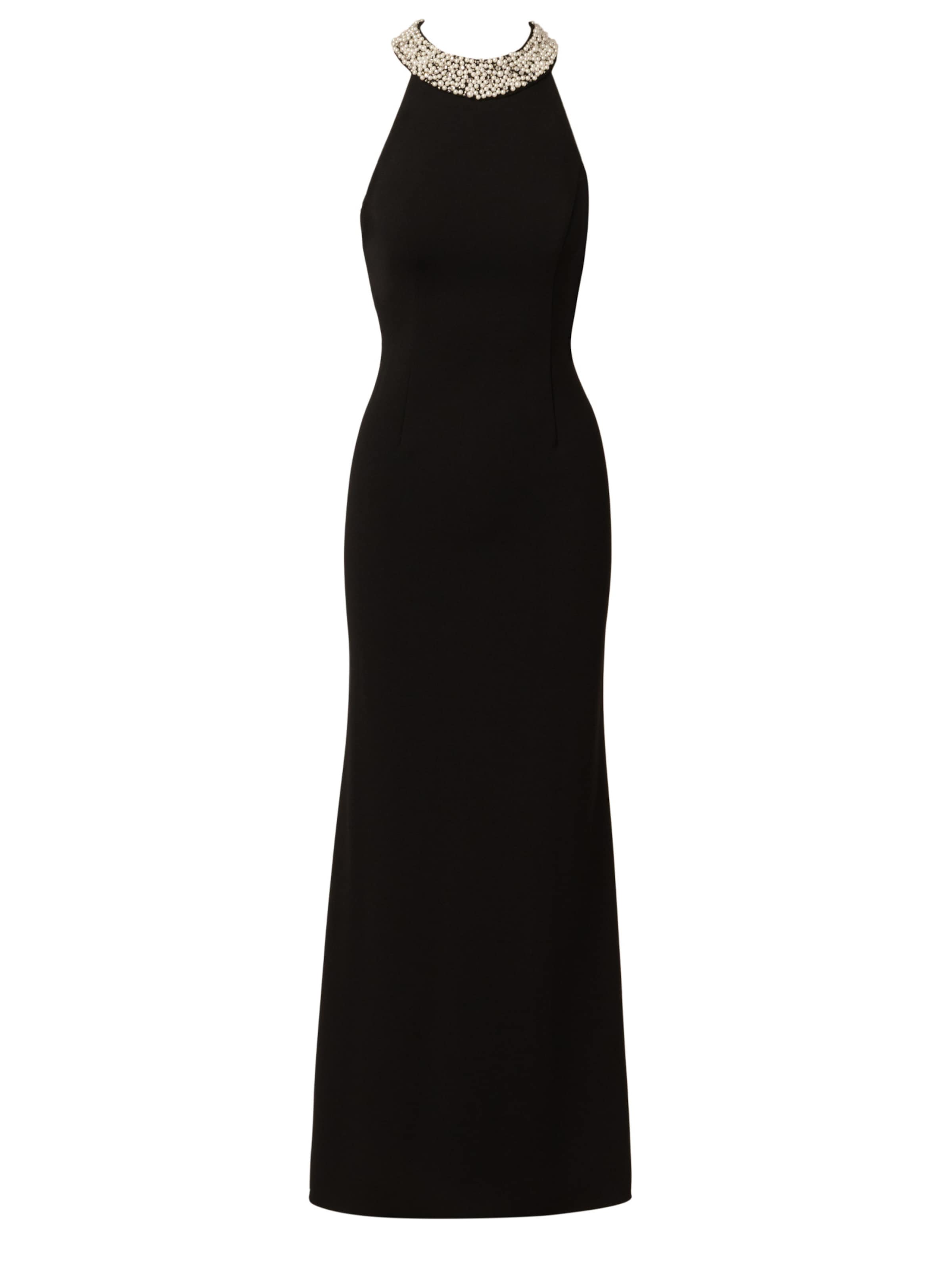 Adrianna Papell Evening Dress in Black: front