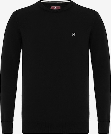Pullover di Williot in nero: frontale