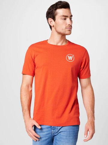 WOOD WOOD Shirt in Red: front