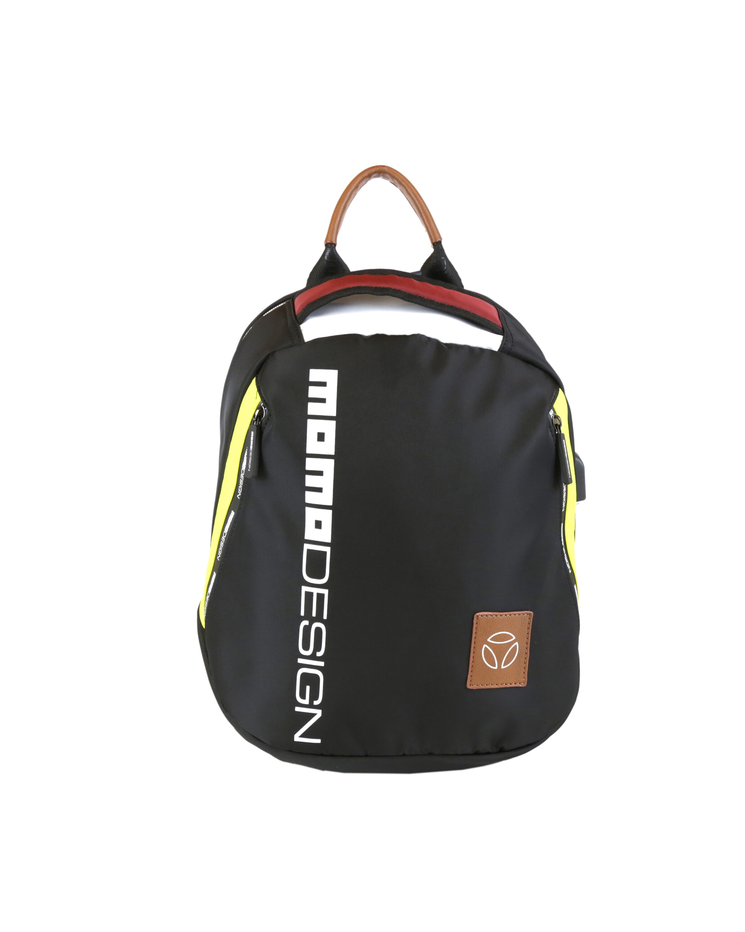 Zaino di Momo Design in nero: frontale