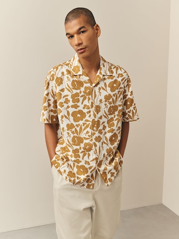 Next Regular fit Srajca | rumena barva: sprednja stran