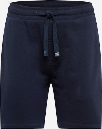 !Solid Regular Trousers 'Schack' in Blue: front