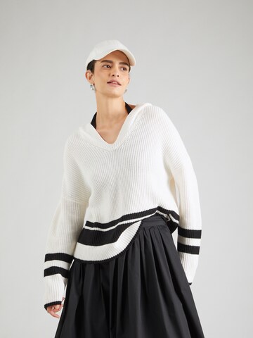 Pullover di PRINCESS GOES HOLLYWOOD in bianco: frontale