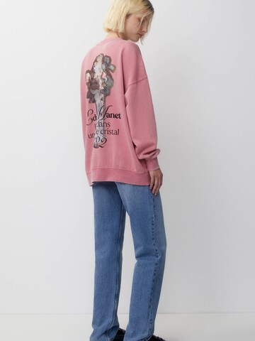 Pull&Bear Sweatshirt in Pink