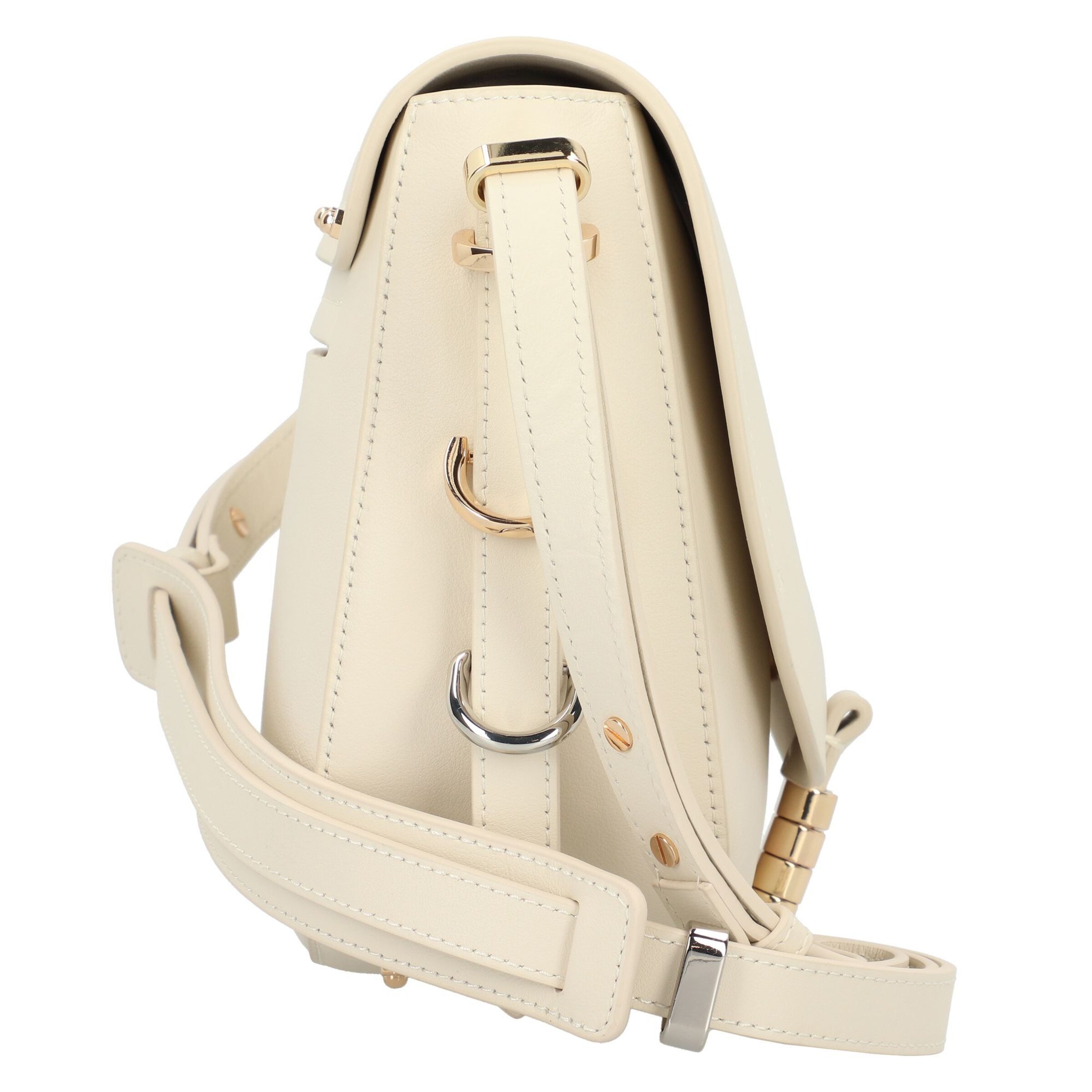 PINKO Crossbody bag 'Saddle' in White