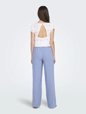 ONLY Baggy Broek 'Solvi' in Blauw