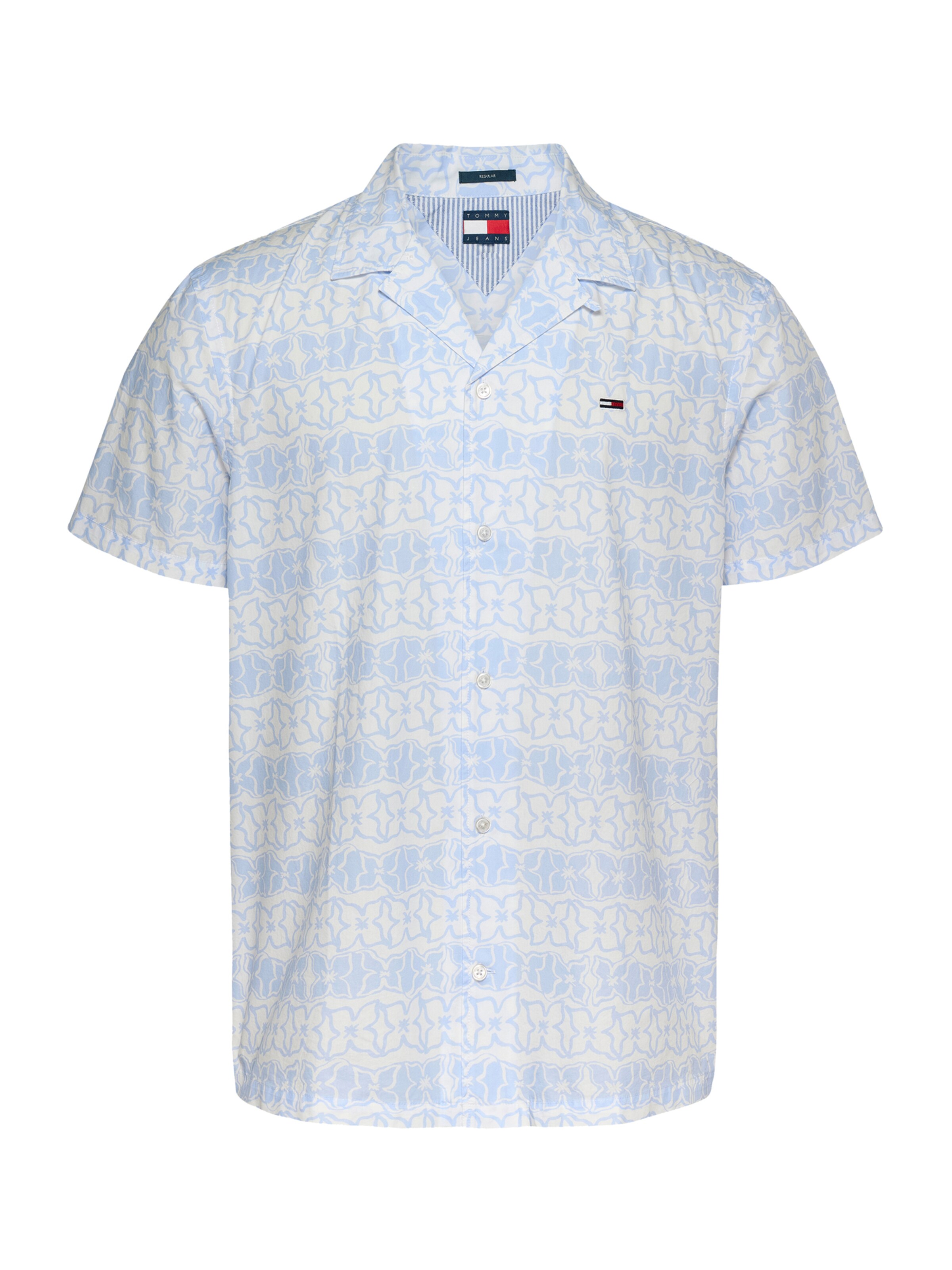 zils Tommy Jeans Komforta piegriezums Krekls: no priekšpuses