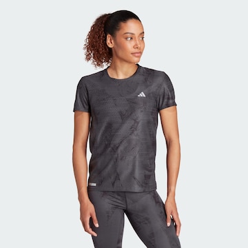 ADIDAS PERFORMANCE Functioneel shirt in Zwart: voorkant