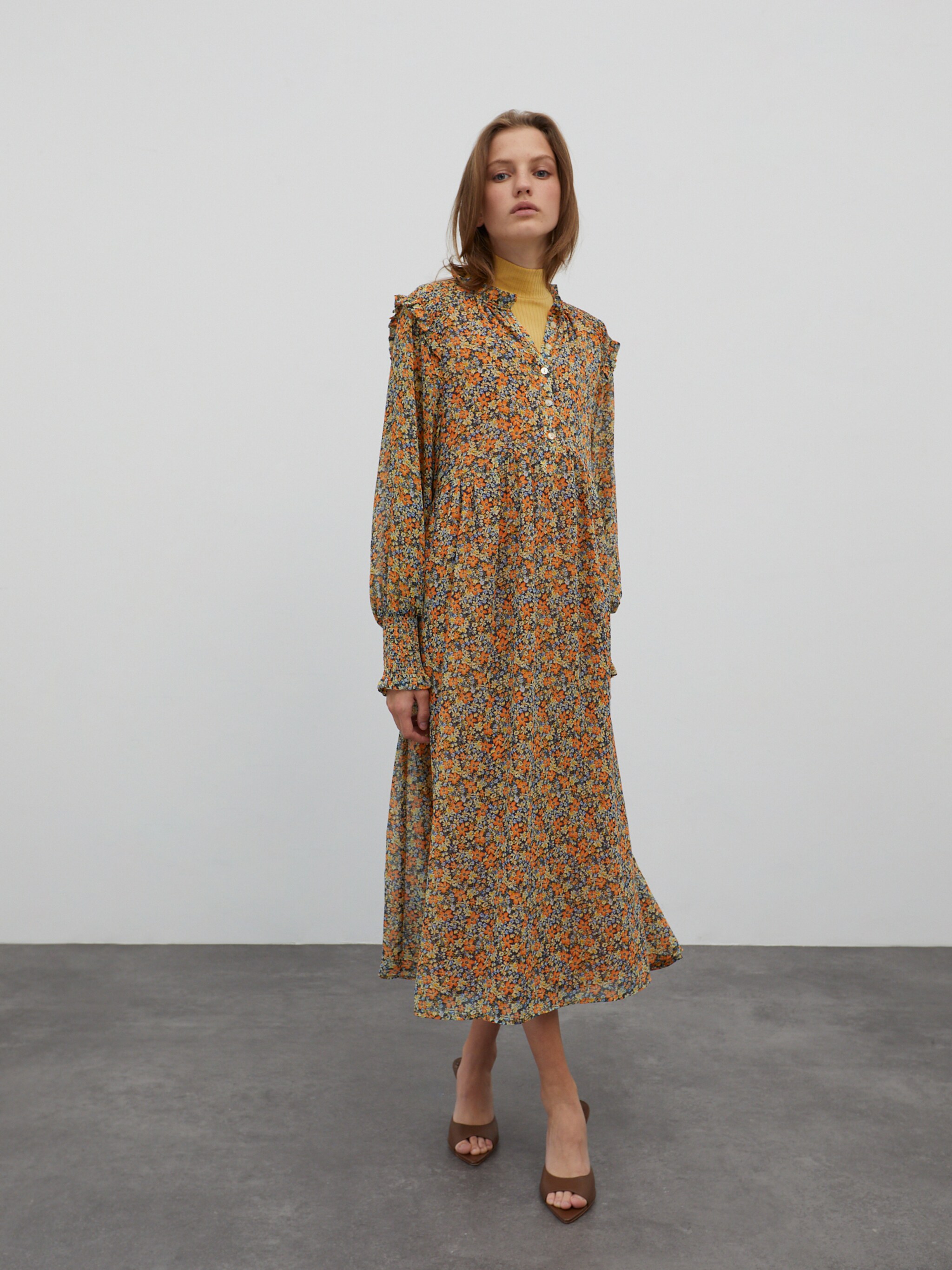 EDITED Producten Blousejurk 'Mascha' Gemengde kleuren