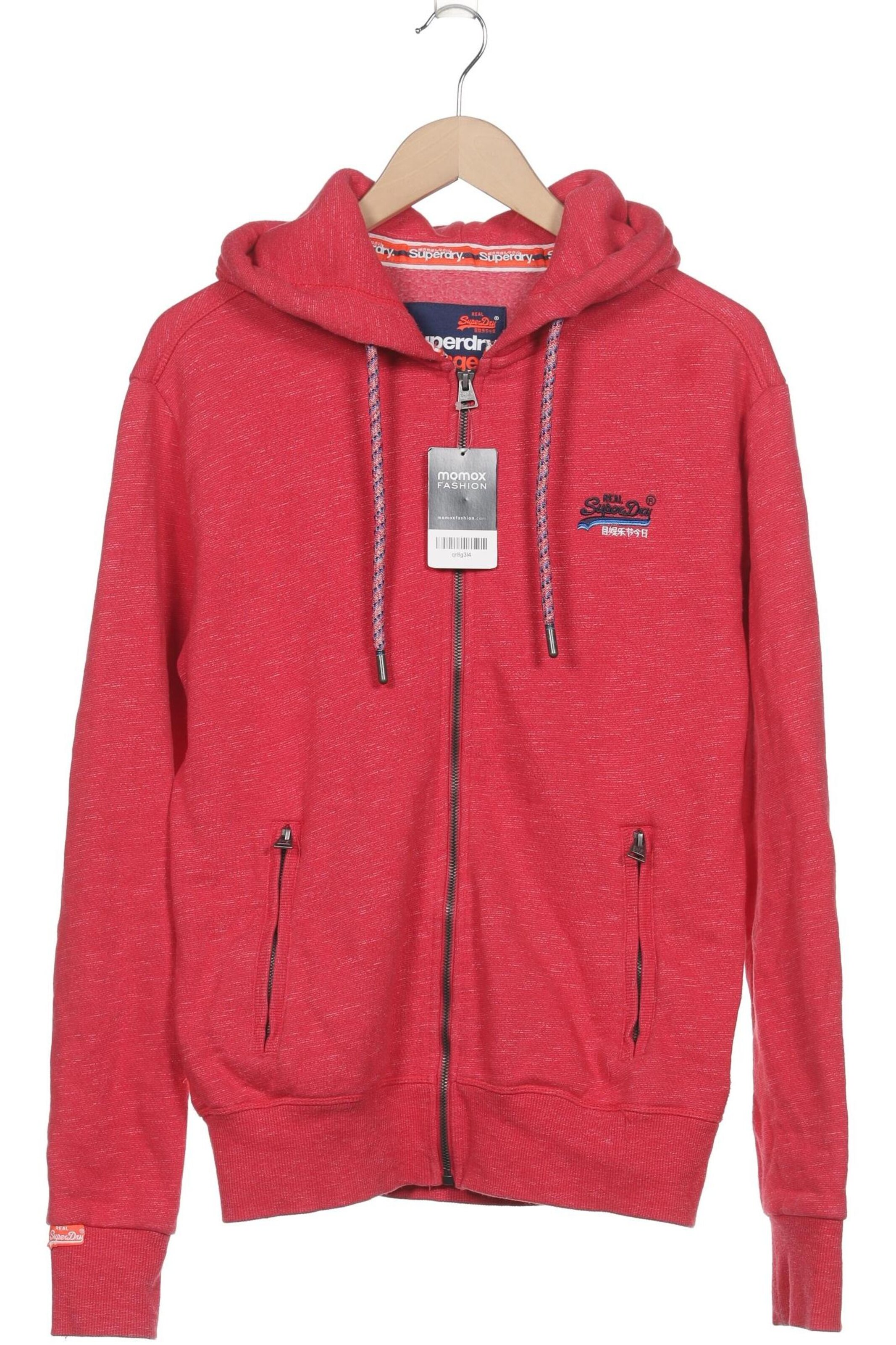 Superdry & Co Sweatshirt & Zip-Up Hoodie in S in Red, Item view