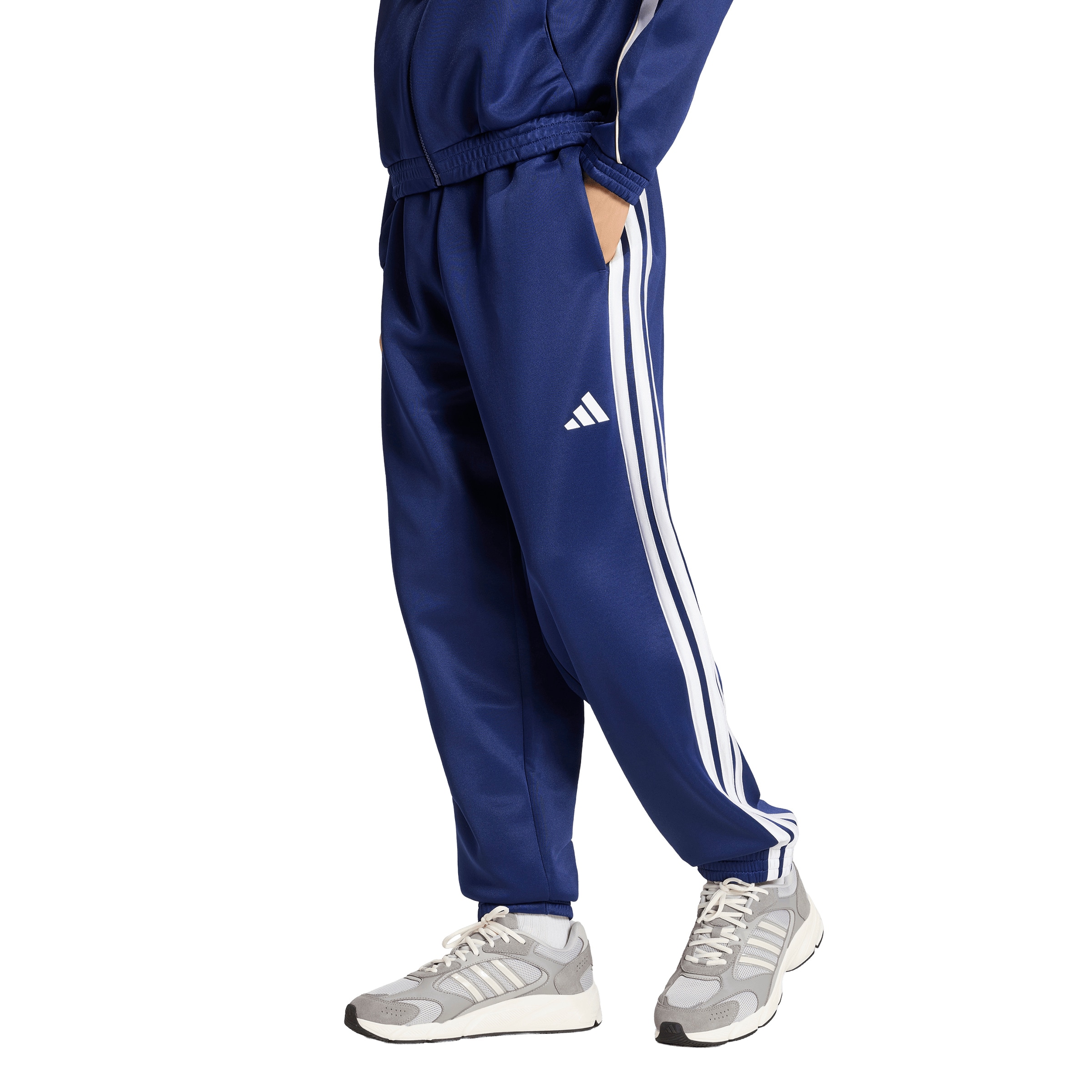 ADIDAS SPORTSWEAR Tapered Παντελόνι φόρμας 'STADIUM' σε μπλε: μπροστά