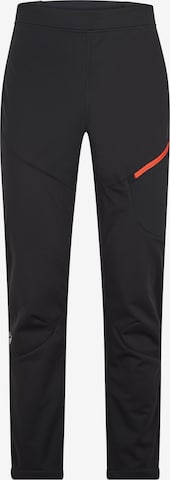 ZIENER Regular Workout Pants 'NEBIL' in Black: front