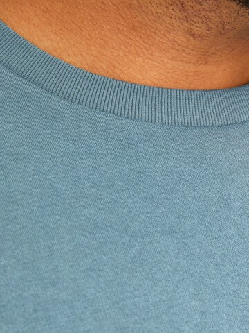 Jack & Jones Plus - Sudadera 'JJEBRADLEY' en azul