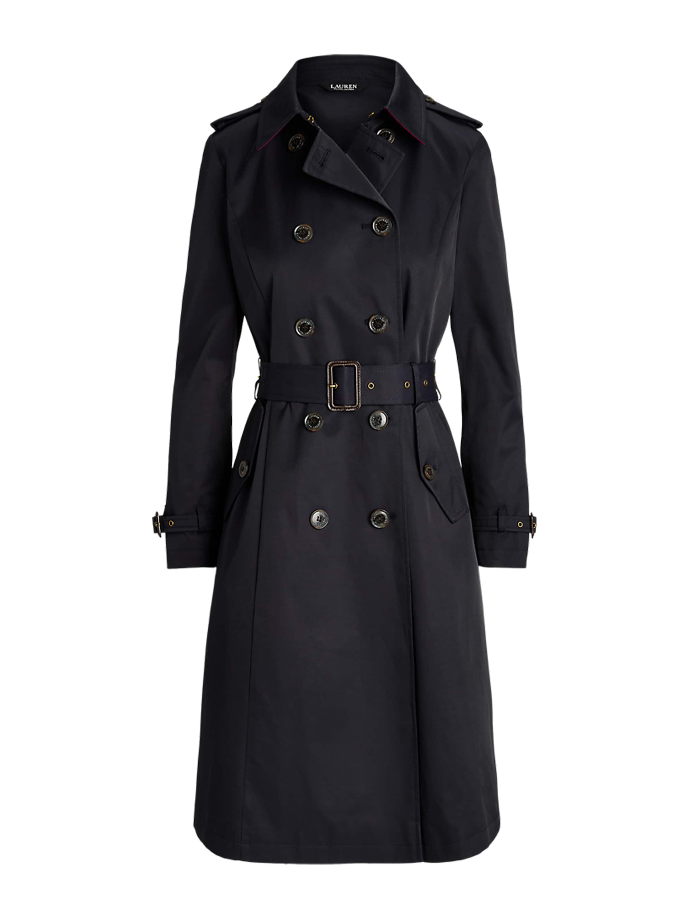 Lauren Ralph Lauren - Sobretudo meia-estação em azul: frente