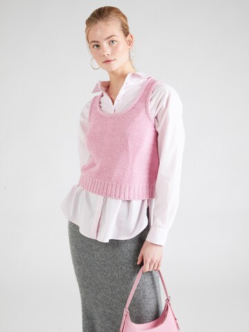 VERO MODA - Pullover 'CHARITY' em rosa: frente