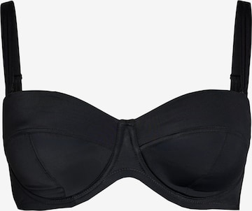 Devoted by ZizziT-shirt Grudnjak 'Ljill' - crna boja: prednji dio