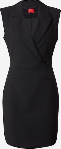 juoda HUGO Palaidinės tipo suknelė 'Kamilias': priekis