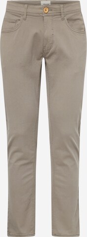 Pantalon chino BLEND en gris : devant