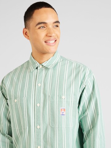 Coupe regular Chemise 'CASEY' WRANGLER en vert