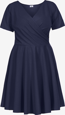 Karko Dress ' JOWITA ' in Blue: front