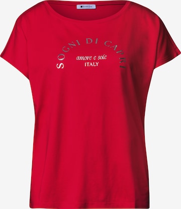 STREET ONE Shirt in Rot: Vorderseite