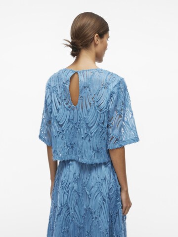 ROUGE EDIT Top in Blau
