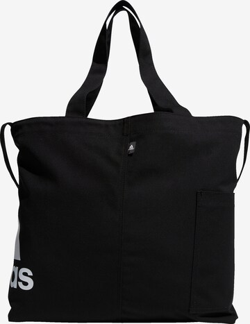 ADIDAS SPORTSWEAR Sportsveske 'Canvas Tote' i svart: forside