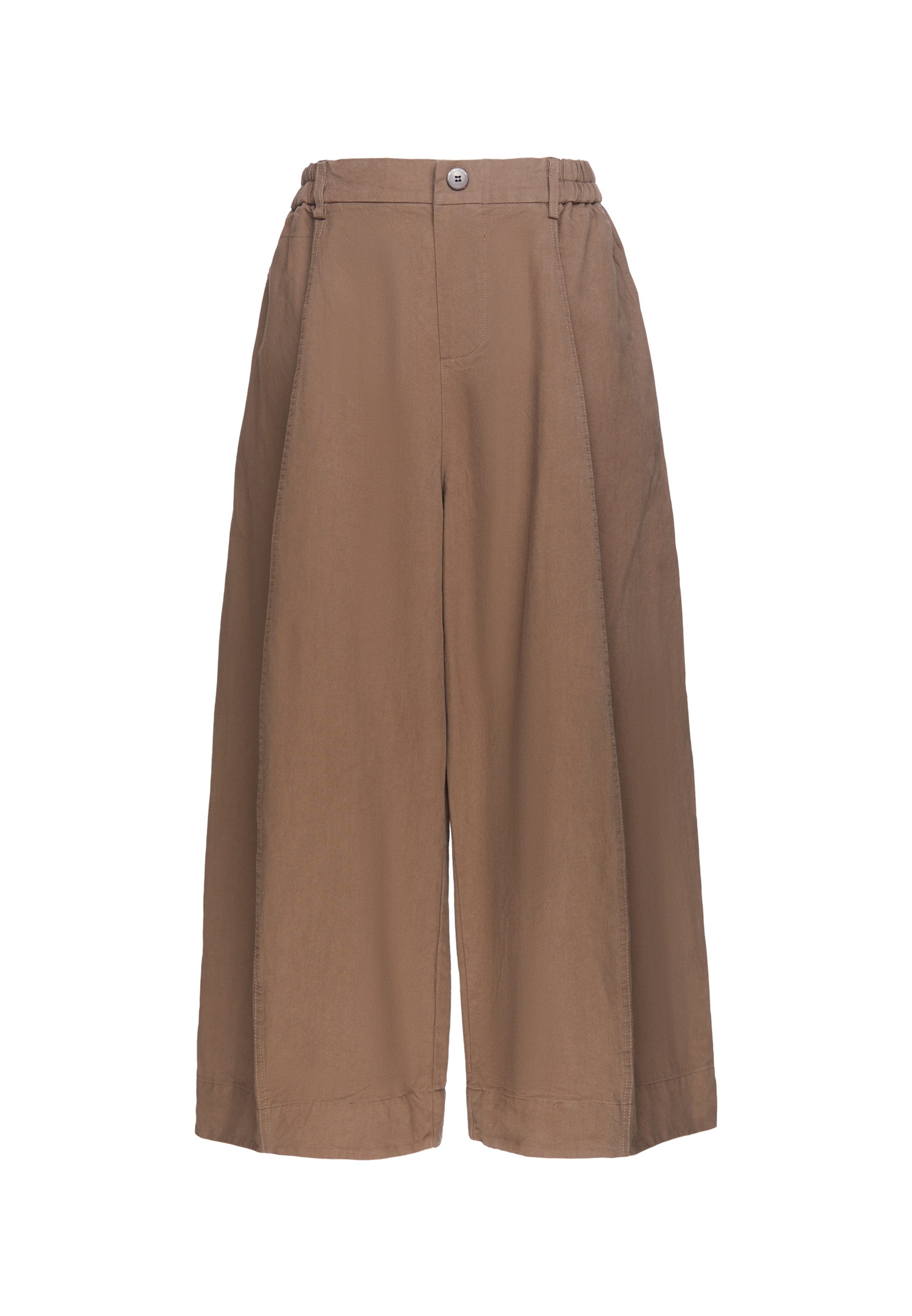 usha FESTIVAL - Pierna ancha Pantalón en beige: frente