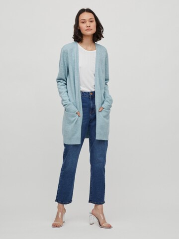 VILA Strickjacke 'Ril' in Blau: Vorderseite