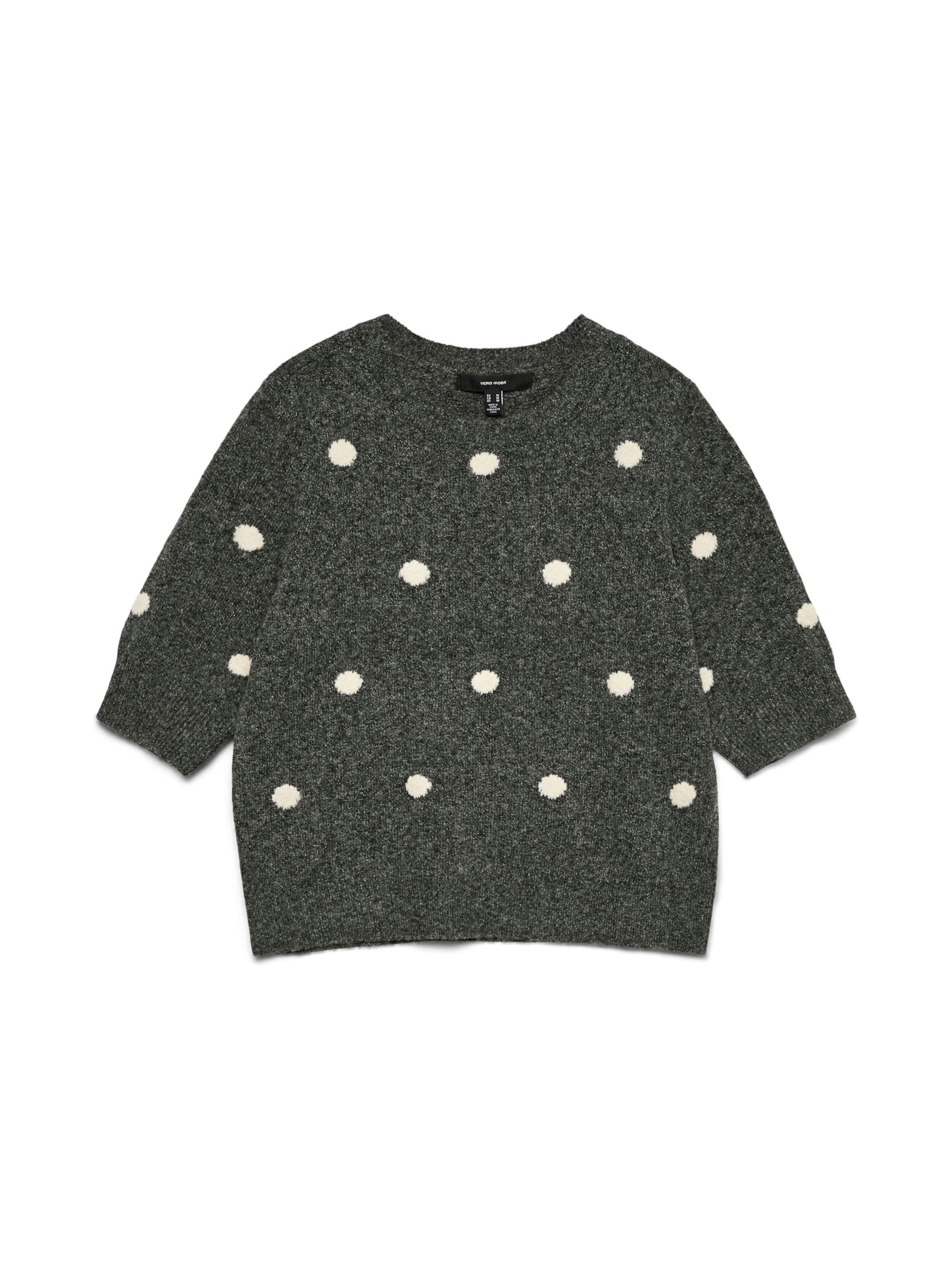 Pull-over 'VMDoffy' VERO MODA en gris : devant