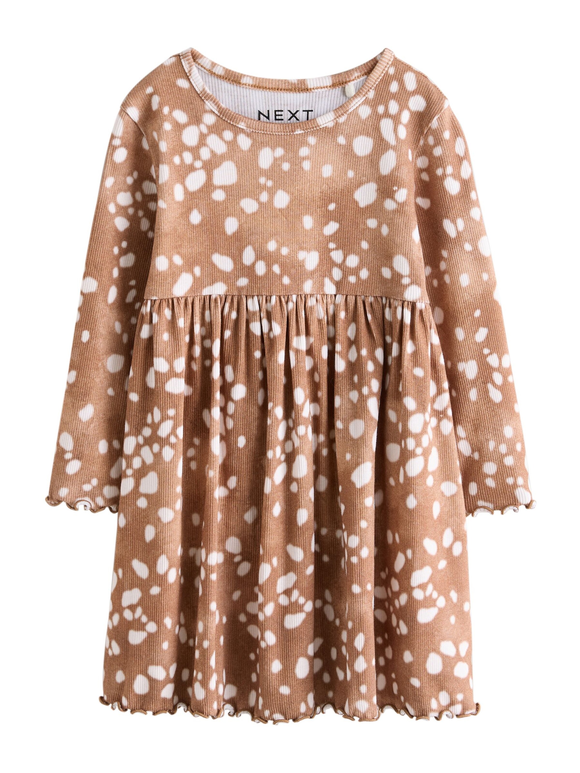 Robe Next en marron : devant