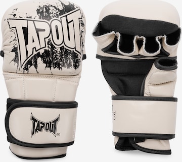 balta Tapout Sportinės pirštinės 'RUCTION': priekis