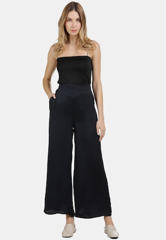 DreiMaster Vintage Wide leg Broek in Zwart