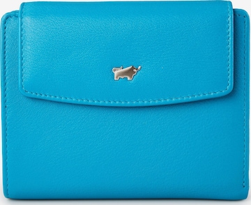 Porte-monnaies 'Joy' Braun Büffel en bleu : devant
