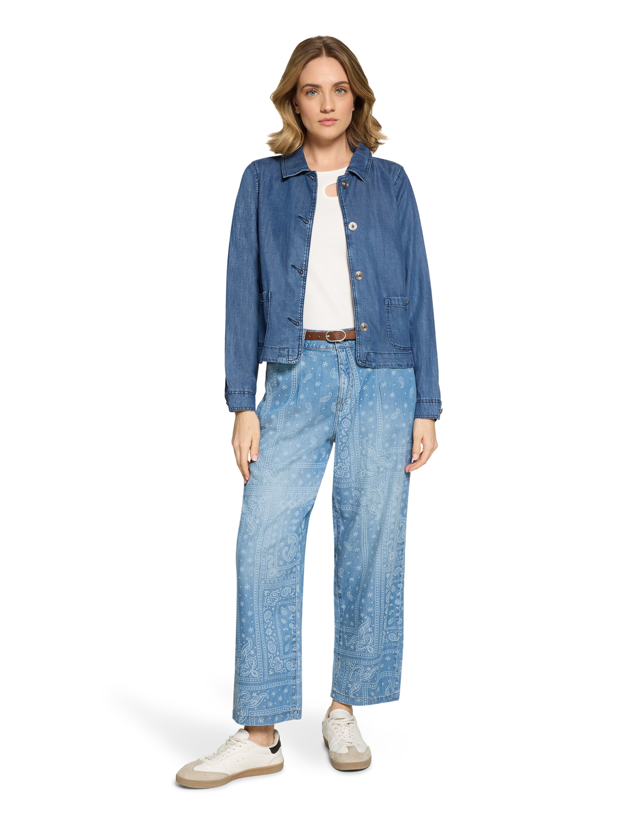 Cartoon Loose fit Trousers in Blue