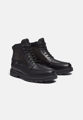 TIMBERLAND Gležnarji z vezalkami 'Britton Road' | črna barva