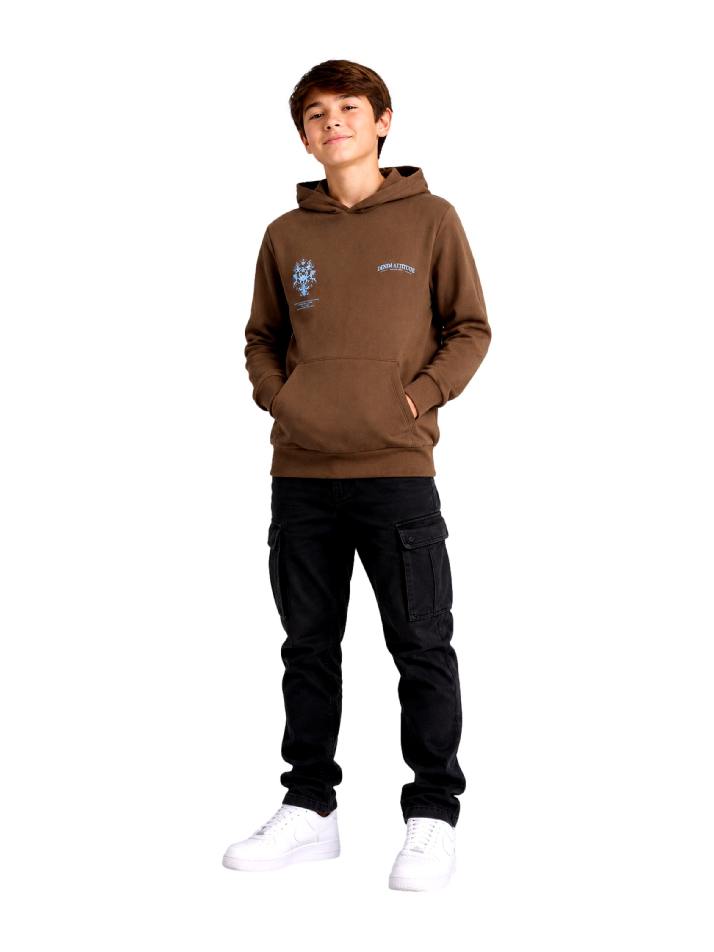 ruda Jack & Jones Junior Megztinis be užsegimo 'JJTRADITION'