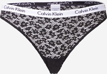 Calvin Klein UnderwearSlip - crna boja: prednji dio