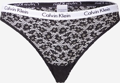 Calvin Klein Underwear Panty in Black / White, Item view
