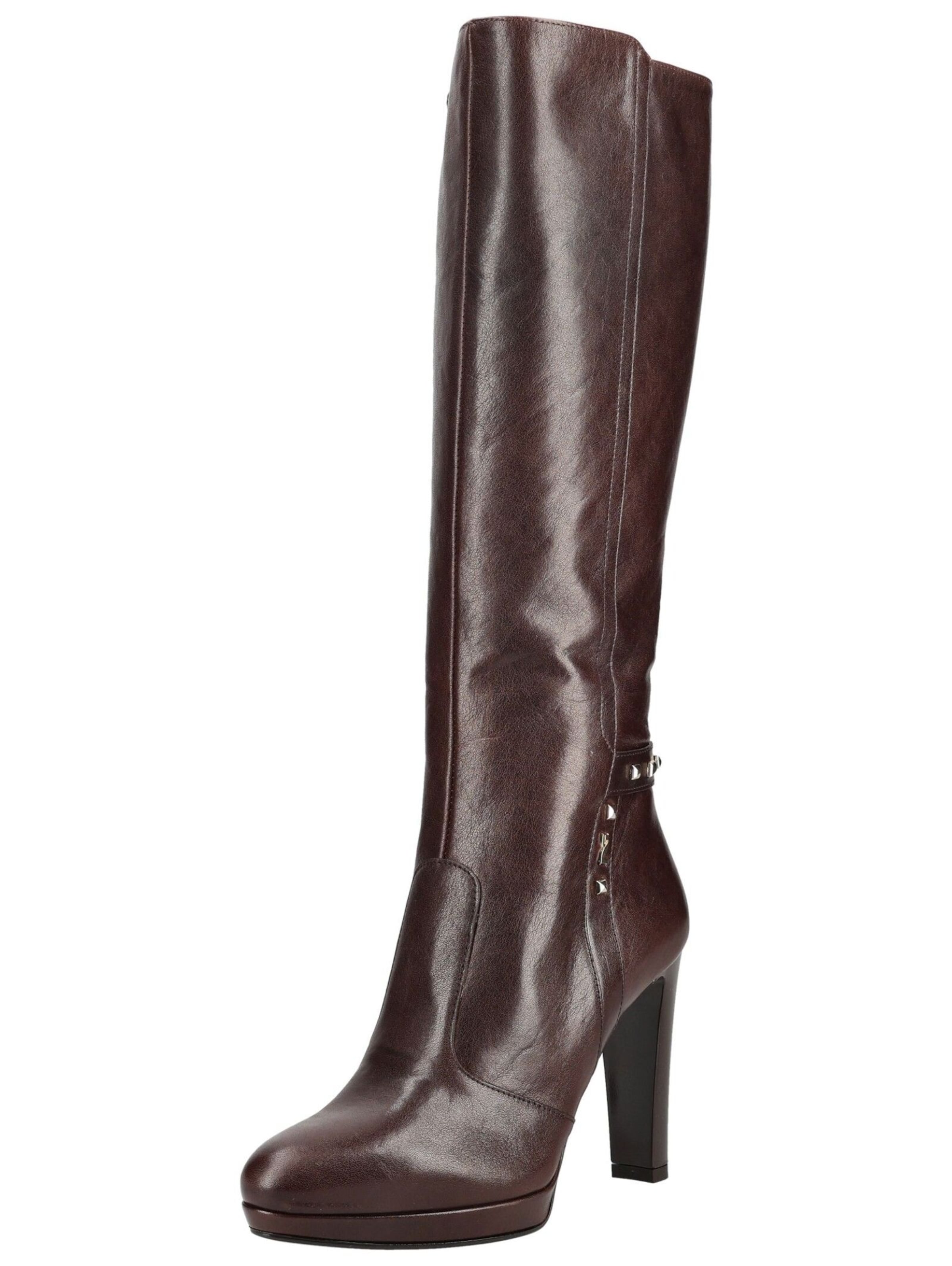 Bottes Nero Giardini en marron : devant