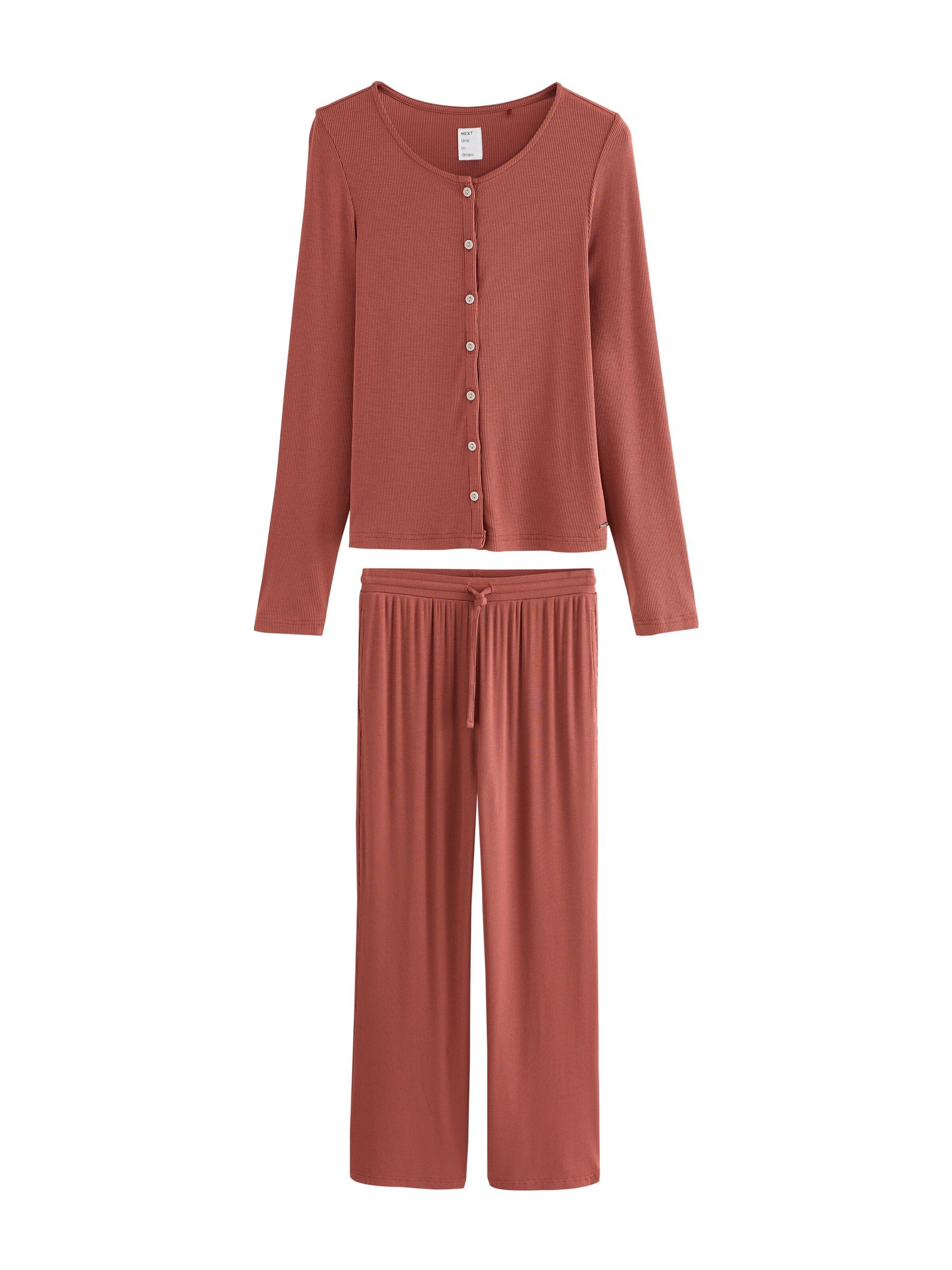 Next Pajama in Brown: front
