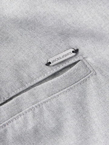 JACK & JONES - Pierna ancha Pantalón plisado en gris