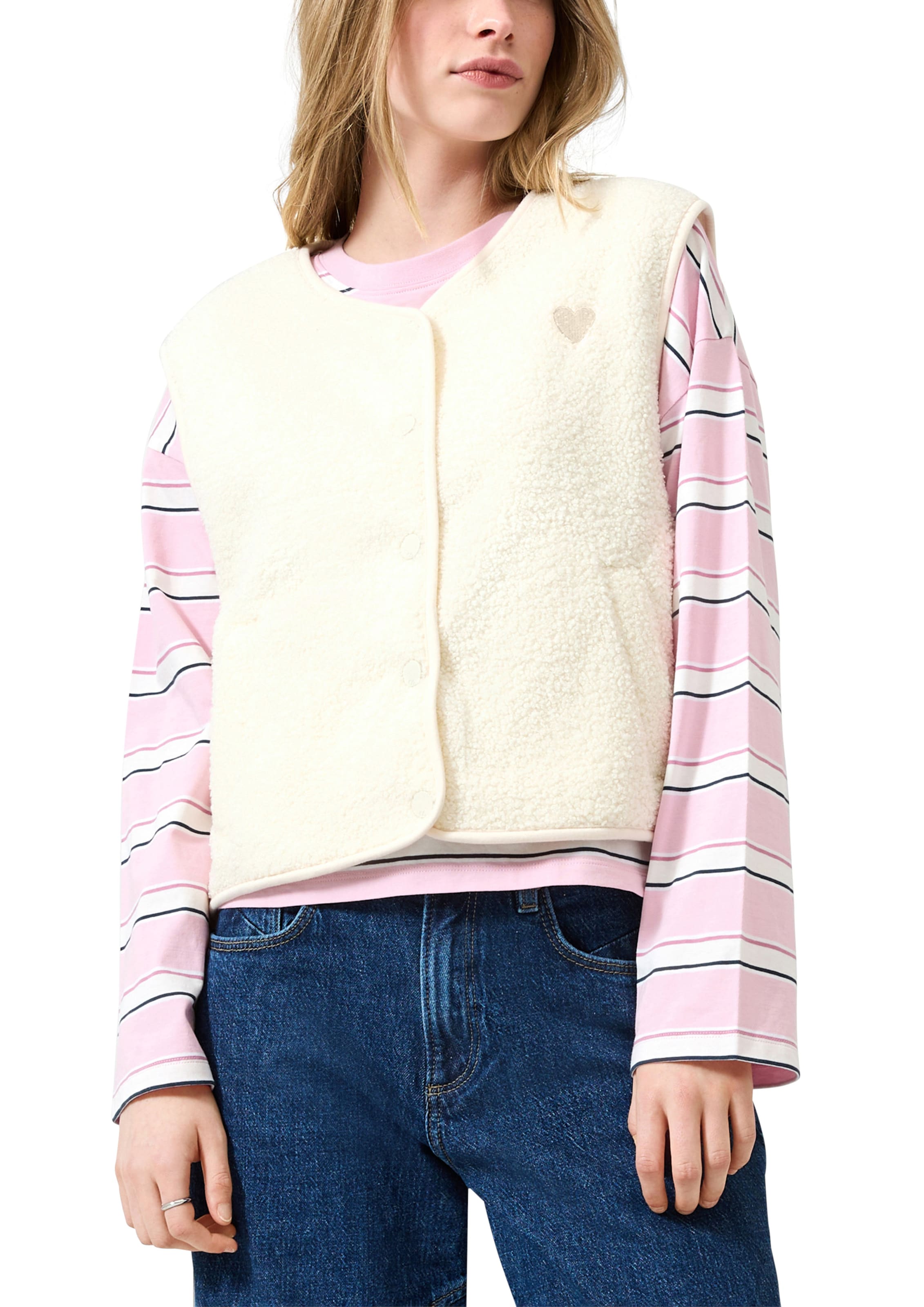 QS Vest in Beige