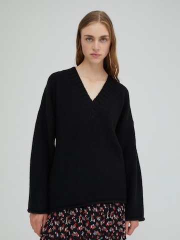 EDITED Sweater 'Aleena' in Black: front