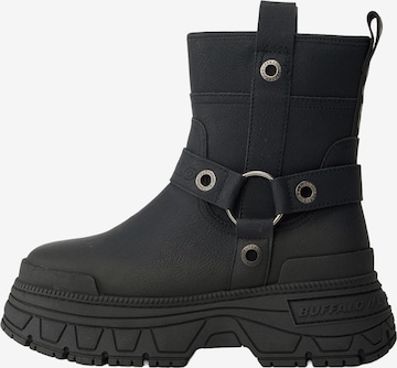 Boots 'FUSION' BUFFALO en noir : devant